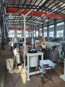 10-lít Titan lò phản ứng Nồi hấp phòng thí nghiệm khuấy áp lực tàu với động cơ & PLC thành phần cốt lõi bao gồm - Product Image 3
