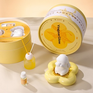 Coffret Cadeau Diffuseur Lapin Bougie Lune de Mi-Automne, Plateau Laser Créatif, Vente en Gros, Cadeau Artisanal - Product Image 4