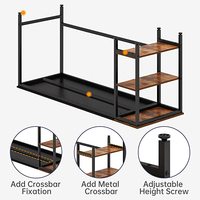 Table technique de hauteur personnalisée OEM, vente en gros, bureau élévateur, cadre électrique, hauteur réglable, bureau d'ordinateur intelligent