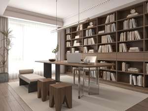 JINGSHUN - Estantería Flotante de Madera Maciza para Habitación Infantil y Oficina en Casa, Mueble de Almacenamiento Personalizable que Ahorra Espacio - Product Image 3