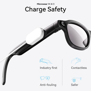 Gafas Inteligentes W93 con Cámara de 13 MP, IA 3, Traducción en Tiempo Real, Resistencia al Agua IP67, Carga Magnética y Experiencia de Uso Ergonómica - Product Image 4