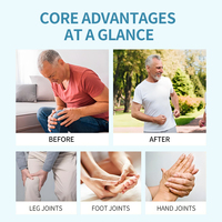 Huile naturelle à action rapide pour soulager les douleurs articulaires et l'arthrite, 30 ml, traitement du rhumatisme, douleurs au genou et au dos, soin de santé, liquide de massage