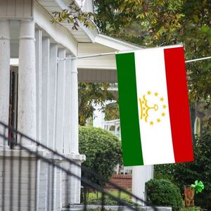 ธงชาติทาจิกิสถาน ขนาด 3x5 ฟุต ทำจากโพลีเอสเตอร์ พร้อมห่วงทองเหลืองสองวง ชั้นเดียว สำหรับแขวนตกแต่งภายนอกและภายใน - Product Image 2