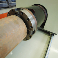 Machine de découpe de tuyaux au plasma haute résistance 160A, découpeuse de tubes métalliques CNC pour acier au carbone de 30 mm d'épaisseur