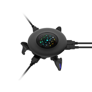 <span class=keywords><strong>Convertisseur</strong></span> clavier-souris RGB rond pour Nintendo Switch 2/PS4/PS3/Xbox Series X/PC - Product Image 3