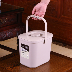 Özel Logo küçük çay drenaj kova plastik kova gıda kompost <span class=keywords><strong>Bin</strong></span> mutfak çöp kutusu kapaklı - Product Image 3
