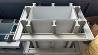 Coffrage en plastique creux en PVC, étanche et réutilisable pour la construction