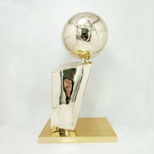 Trophée en or en gros 43CM Trophée de basket-ball <span class=keywords><strong>NBA</strong></span> en métal Souvenir Cadeau Trophées Médailles Plaques pour les coupes de la Ligue des <span class=keywords><strong>champions</strong></span> - Product Image 5