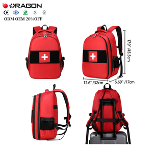 Mochila <span class=keywords><strong>de</strong></span> primeros auxilios Bolsa <span class=keywords><strong>de</strong></span> <span class=keywords><strong>Medicina</strong></span> <span class=keywords><strong>de</strong></span> rescate Bolsa <span class=keywords><strong>de</strong></span> trauma <span class=keywords><strong>de</strong></span> primeros auxilios vacía Kit médico Camping al aire libre Senderismo Mochila al por mayor - Product Image 2