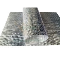 Rideau de nuit imperméable en tissu plastique argenté respirant et anti-poussière pour réfrigérateur