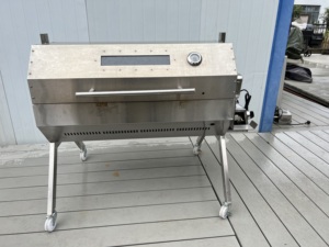<span class=keywords><strong>Asador</strong></span> Automático de Gas y Carbón, <span class=keywords><strong>Asador</strong></span> de Acero Inoxidable con Capacidad para 30 kg de Pollos, Asados Enrollados o Gyros - Product Image 3