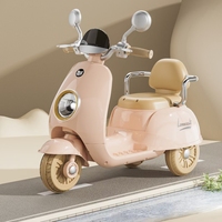 Jouet télécommandé, mini moto électrique à 3 roues pour enfants, moto pour enfants avec musique légère.