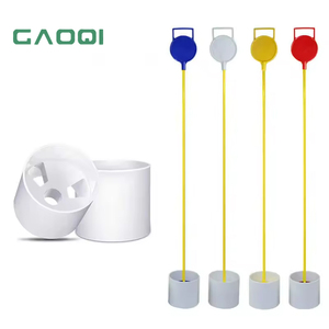 Venta al por mayor de mini postes de bandera de golf personalizados campo de prácticas Putting Green Marker Hole Cup Set Golf Pole Pin Flagpole con Hole Cup - Product Image 5