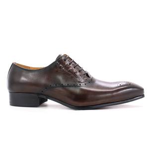 Zapatos Oxford Formales de Negocios para Hombre, de Piel Genuina, con Punta en Pico, Antideslizantes, Transpirables, Impermeables, para Oficina y Carrera Profesional - Product Image 6