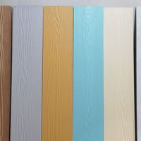 Prix avantageux, sûr et fiable, panneaux de bardage en fibro-ciment multicolores résistants au vent, modernes et architecturaux, pour les centres de villégiature