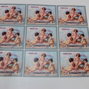 Kunden spezifische Verpackung für romantische Lieferung Gedruckter Klebstoff Private Water Resistant Chocolate Sticker - Product Image 3