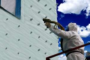 Spray ignifuge de qualité B1, mélange de <span class=keywords><strong>mousse</strong></span> rigide en <span class=keywords><strong>polyuréthane</strong></span>, polyéther polyol pour les systèmes de construction - Product Image 4