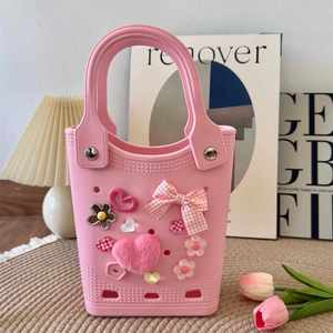 Bolsas de Playa de EVA Disponibles en Varios Colores, Bolsos Kawaii para Niñas Pequeñas, Bolsa Impermeable con Orificios para Viaje - Product Image 3
