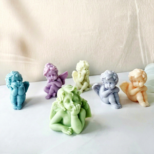 Handmade Eco-Friendly Scented Aromatherapy Birthday <b>Candles</b> Customized Fragrance Dripless Colored Flame Silicone Material Indoor - Product Image 1