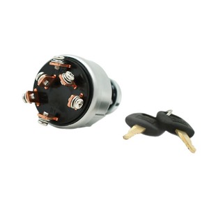 Interrupteur d'allumage pour excavatrice Hitachi modèle Ex200 1 avec clés et contacts électriques - Product Image 5