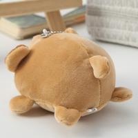 Porte-clés en peluche mignon personnalisé de petite taille chien Panda lion lapin peluche porte-clés en peluche jouet
