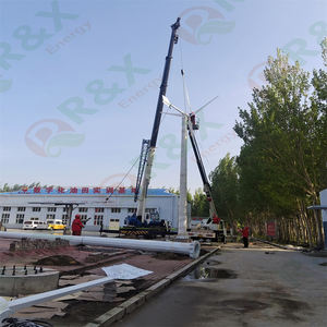 Idro dinamo 5KW 10KW 20KW <span class=keywords><strong>30KW</strong></span> 50KW turbina eolica ad asse orizzontale 48V 96V 120V 220V 380V per acqua e sistema di energia eolica - Product Image 3