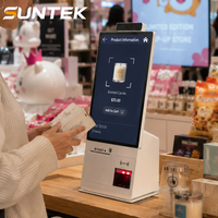 Kiosco de Autoservicio para Cafetería de 15.6 Pulgadas SUNTEK SK1-15, Terminal de Pedidos para Llevar con Android 14