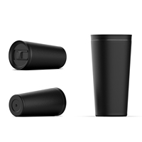 Mug isotherme en acier inoxydable de qualité supérieure avec logo personnalisé, 17 oz, isolé sous vide, portable, pour boissons chaudes et froides, idéal pour les voyages