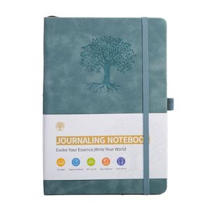 Custom Logo High-Value Tree Pattern Soft Leather Thickened Diary Business <b>Notepad</b> <b>A5</b> Gift - Product Image 5