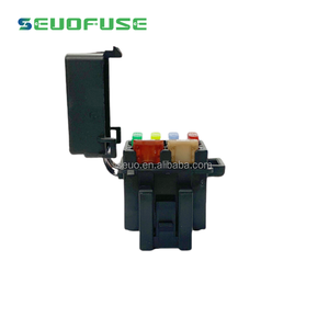 4 yollu Mini bıçak tipi sigorta tutucu terminal pimi ve sigortalar olmadan BX2047C-1 BX2047C-2 In-line sigorta kutusu - Product Image 3