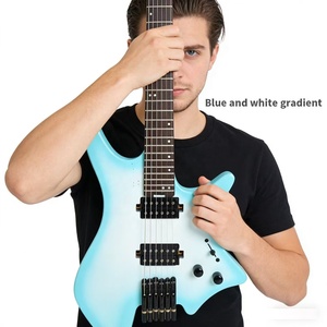 Rock/Metal Headless Guitar - Ultra Light & Portable 6-<b>String</b> - Product Image 6