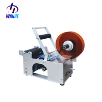 Machine d'étiquetage semi-automatique MT-50 pour l'étiquetage des bouteilles rondes