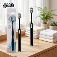 Brosse à dents pour adultes en gros, OEM, avec poils souples en PBT, design ergonomique, blanchiment des dents, manche en plastique, usage domestique
