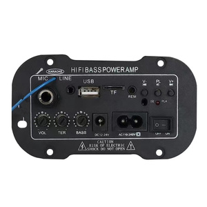 PW-C5 25W 5 pouces haut-parleur carte amplificateur Audio entrée micro amplificateurs de voiture et Subwoofer Audio récepteurs et amplificateurs intégrés - Product Image 1