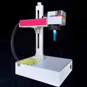 Machine de marquage laser à fibre CNC de bureau 20W 30W 60W 100W, utilisation domestique, portable, facile à utiliser, gravure laser DXF, PVC - Product Image 3