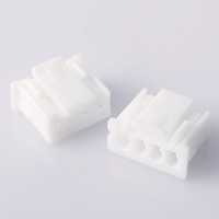 2.50mm coque en caoutchouc 4Pin connecteur JST connecteur d'alimentation simple rangée gaine Terminal harnais Xap-04v-1
