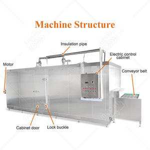 Máquina de Congelación Rápida Comercial MY, Congelador de Túnel Individual para Frutas y Verduras - Product Image 2