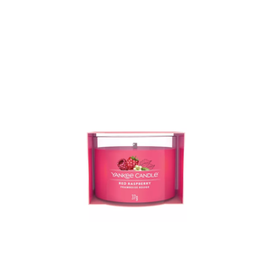 YANKEE CANDLE - VELA VOTIVA EN VIDRIO ROJO FRAMBOSEÑA - Product Image 1