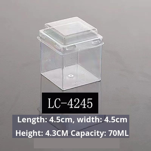 Dùng Một Lần Nhựa Mousse Cup Vuông Tráng Miệng Bảng Cup Cho Tường Duy Nhất Cách Sử Dụng Cho Tiramisu Pho Mát Thạch Bánh - Product Image 6