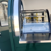 Remorque alimentaire entièrement équipée, restaurant mobile pour petites entreprises avec solution d'équipement de cuisine rapide multifonctionnelle