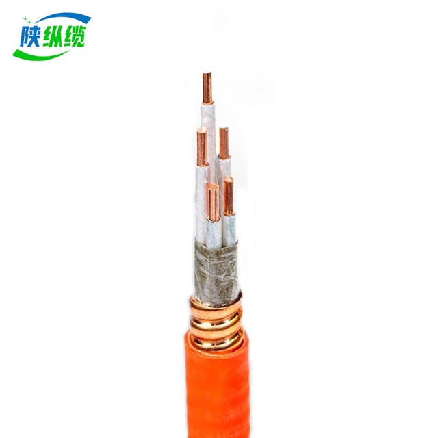 Fire Resistant Mineral Insulated Power Cable 0.6/1kV Orange LSZH Fire Rated Cable Oxygen Free Copper For Emergency Fire System