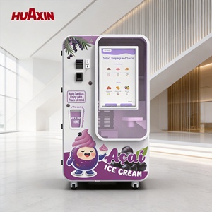 Máquina expendedora de helado suave con operación robótica inteligente y profesional, y máquina de granizados. - Product Image 1