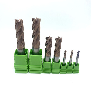 Tungsten carbide 3 Flutes tiain tráng cuối phay Cutter Set cho máy cắt CNC - Product Image 6