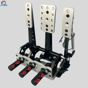 Nouveau maître-<span class=keywords><strong>cylindre</strong></span> de frein à 3 pédales en aluminium CNC de haute qualité avec capteur de déplacement - Réglage du biais de freinage - Garantie 12 mois - Product Image 1