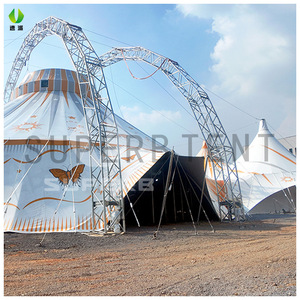 Carpa Excelente de 35m de Diámetro, Redonda, de Tela Oxford, Resistente al Viento, para Exposiciones y Ferias Comerciales en Todas las Estaciones - Product Image 2