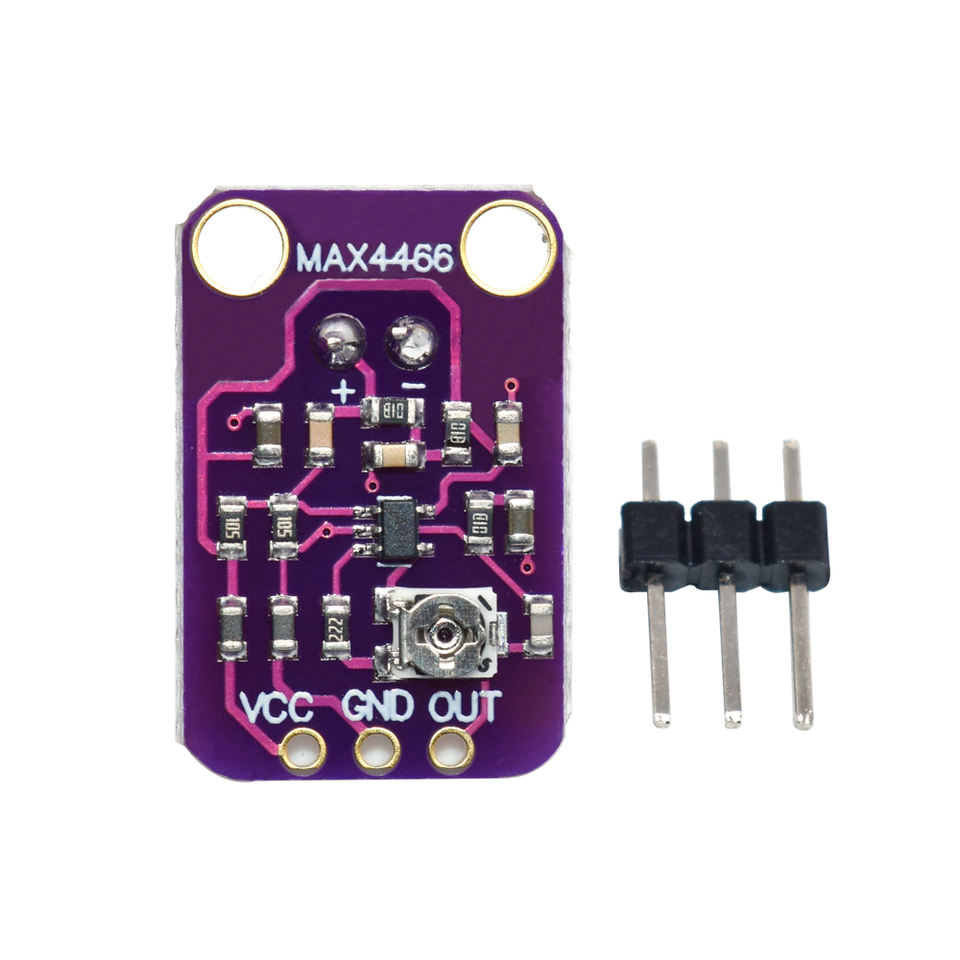 Module GY-MAX4466 Electret Microphone Amplifier Module MAX4466| Alibaba.com