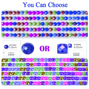 5D fai da te Magic Tree of Life Diamond Painting Kit di pittura a diamante a tutto tondo mosaico di arte per la decorazione <span class=keywords><strong>della</strong></span> parete di casa - Product Image 6