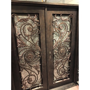 Porte d'entrée en fer forgé à coupure thermique - Product Image 5