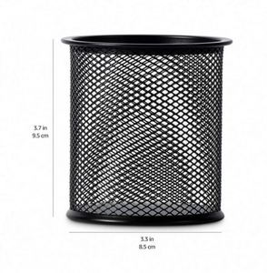 Vente en gros de porte-stylos en métal rond NEISY pour le rangement des fournitures de bureau - Product Image 3