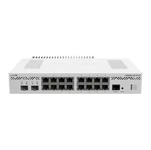 CCR2004-16G-2S MicroTik + PC 16x porte Ethernet Gigabit 2x10G SFP-plus gabbie router